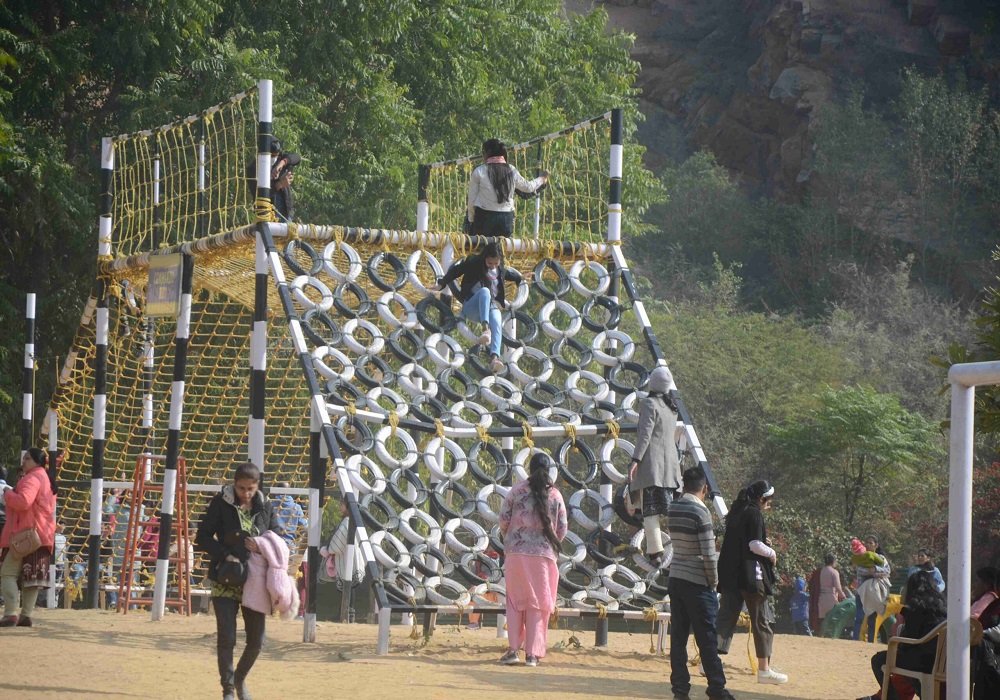 Outdoor activities at Lohagarh Farms Gurgaon